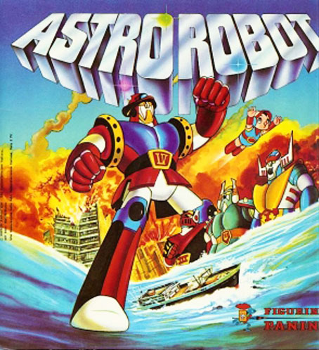 Astro Robot album delle figurine