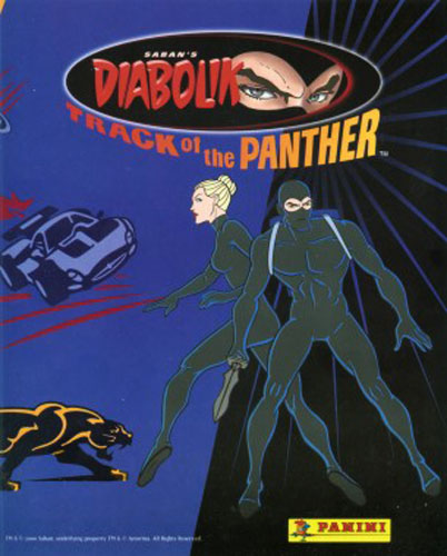Diabolik (track of the panther) album delle figurine