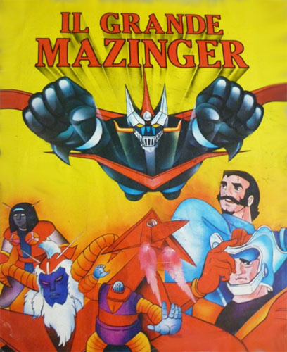 Il grande Mazinger album delle figurine