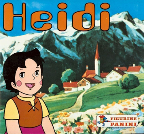 Heidi album delle figurine