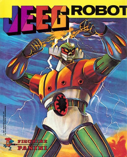 Jeeg Robot album delle figurine