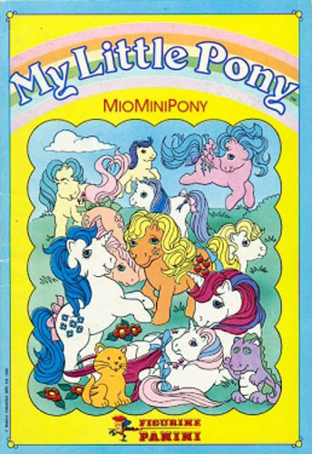 My little pony (mio miny pony) album delle figurine