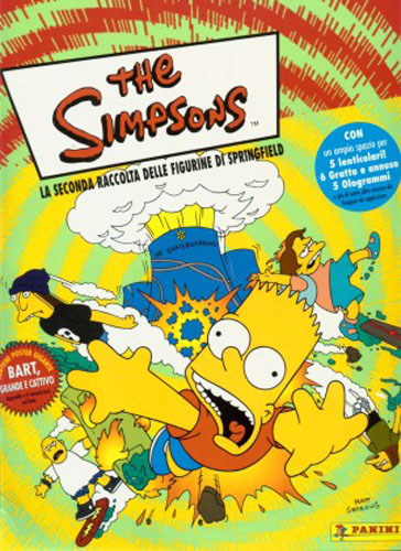 The Simpson album delle figurine
