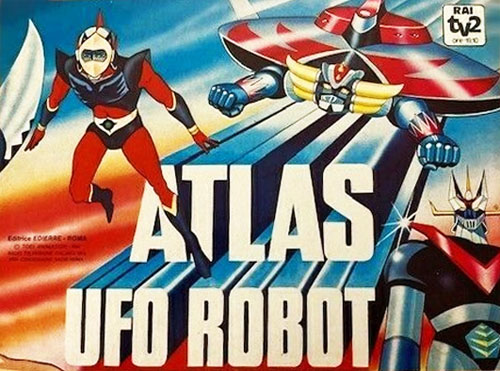 Atlas Ufo Robot album delle figurine