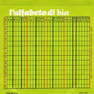 45° L'alfabeto di Bia